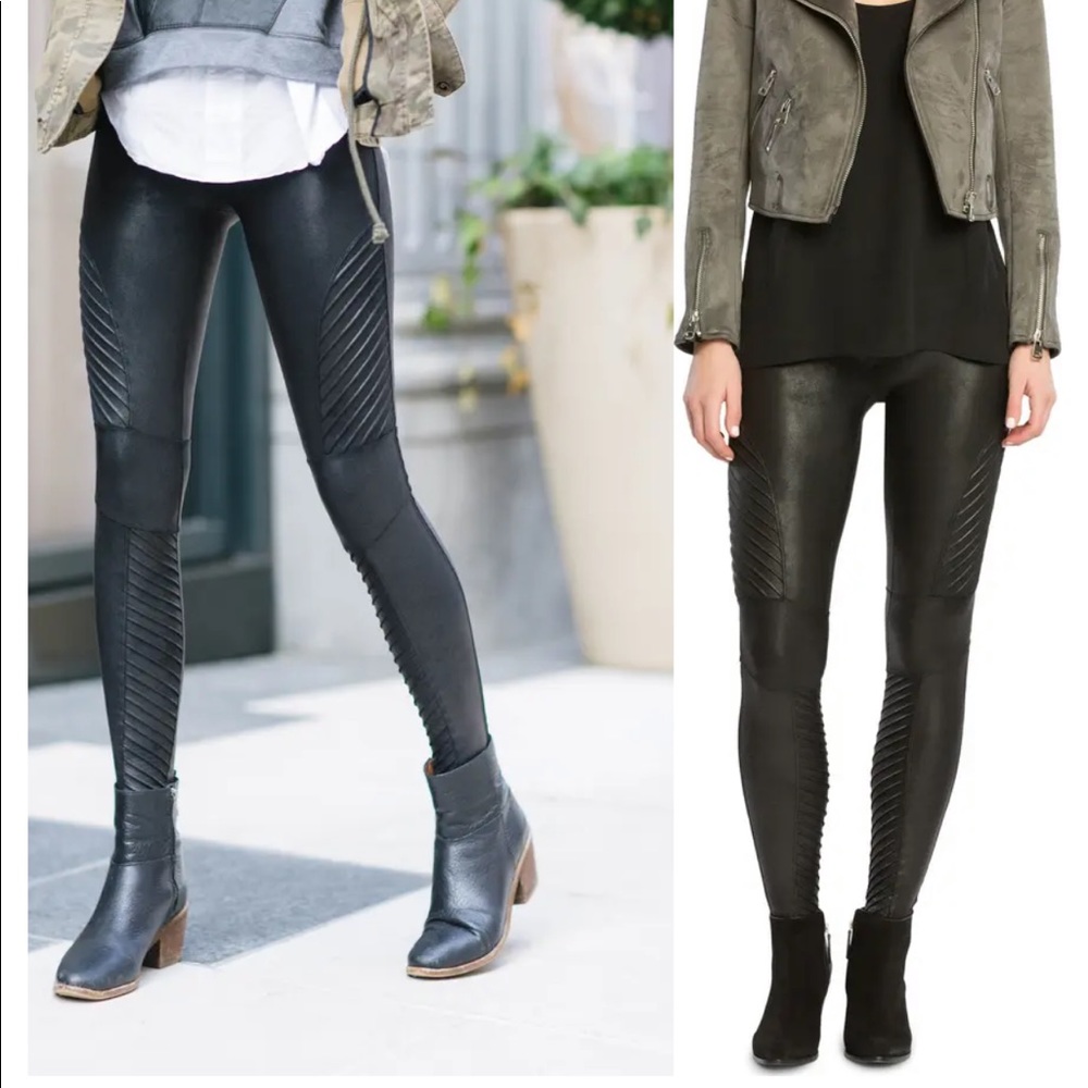 SPANX MOTO LEGGINGS